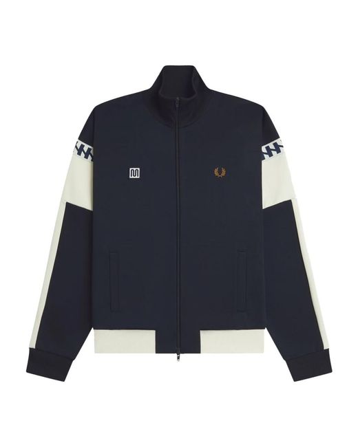 Fred Perry Blue Zip-Throughs for men