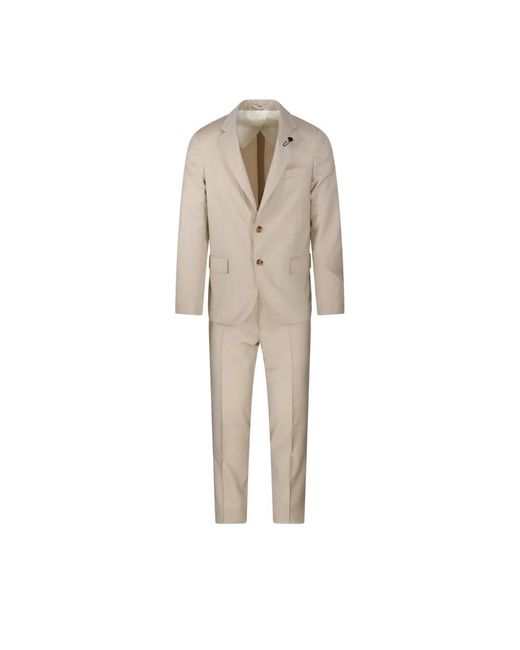 Single Breasted Suits Lardini de hombre de color Natural