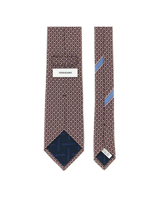 Ferragamo Purple Ties for men