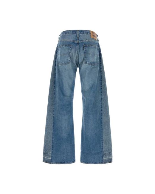 Levi's Blue Wide Jeans for men