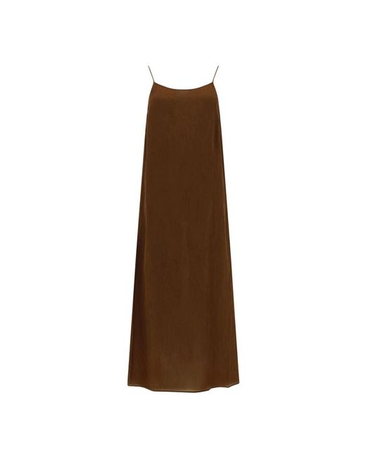 Uma Wang Brown Maxi Dresses