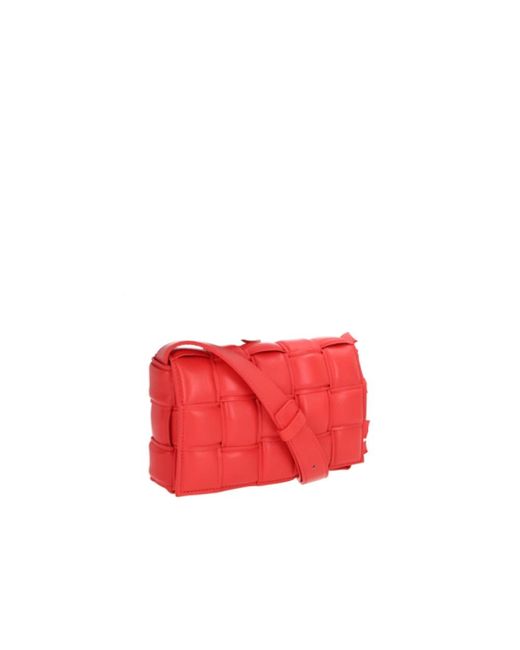 Bottega Veneta Red Shoulder Bags