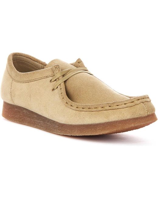 Clarks Natural Laced Shoes