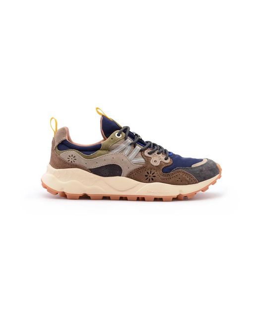 Flower Mountain Gray Sneakers for men