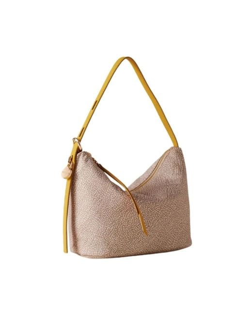 Shoulder Bags di Borbonese in Brown