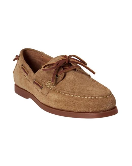 Polo Ralph Lauren Brown Sailor Shoes for men