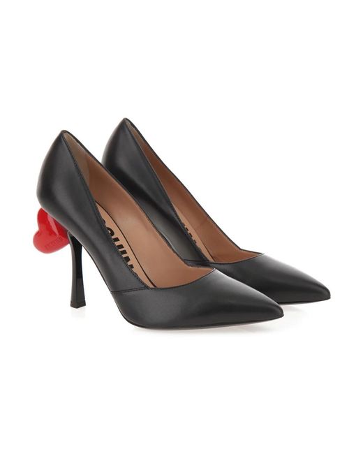 Moschino Brown Heart Pump