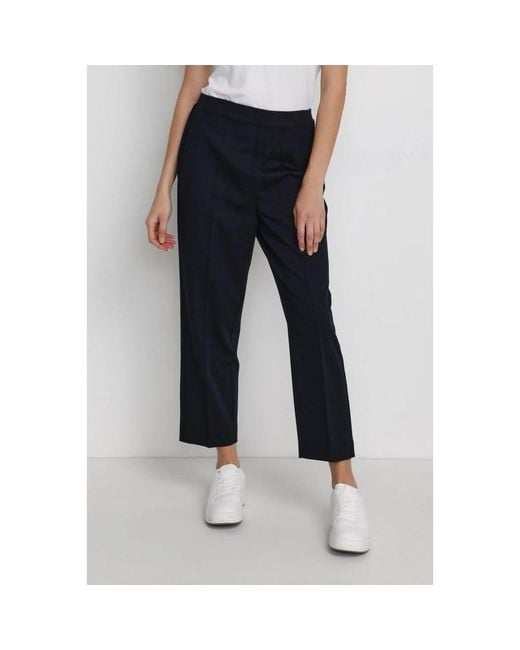 Kaffe Blue Cropped Trousers