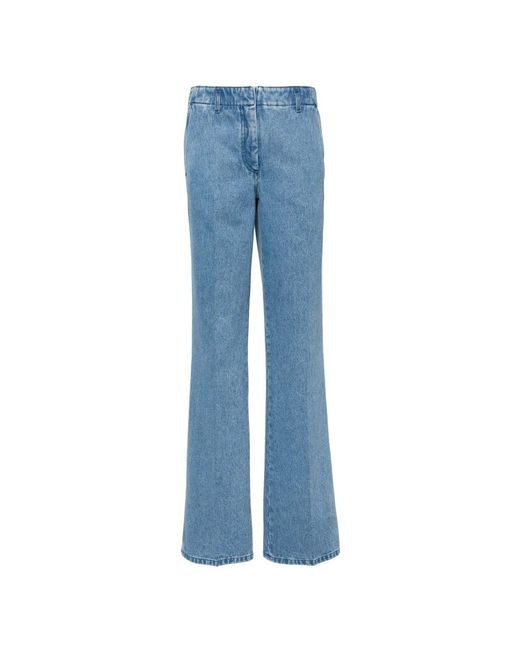 Dries Van Noten Blue Flared Jeans