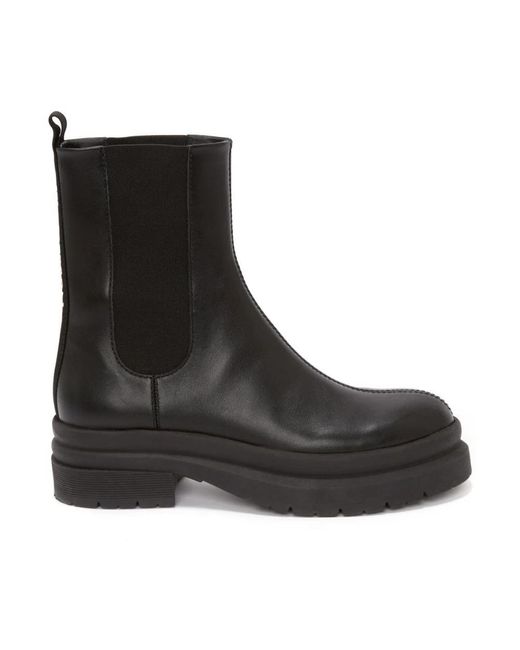 J.W. Anderson Black Chelsea Boots