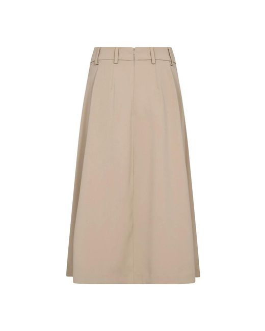 co'couture Rokken ,Midi Rokken in het Natural
