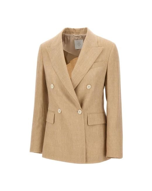 Eleventy Natural Blazers