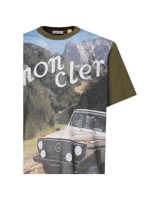 Moncler Gray T-Shirts for men