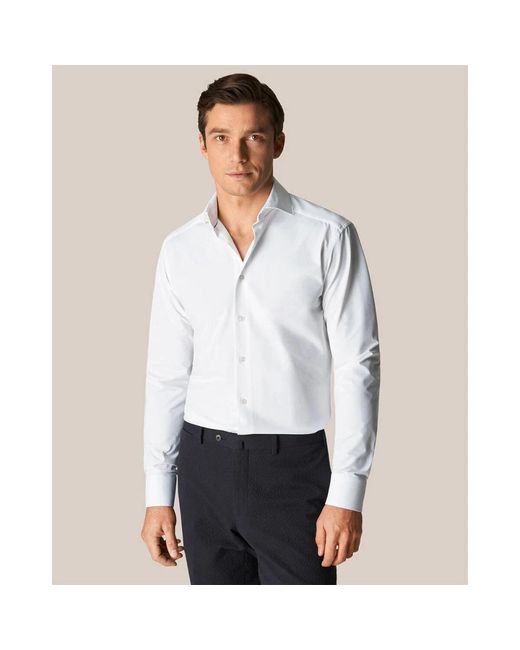Eton of Sweden White Formal Shirts for men