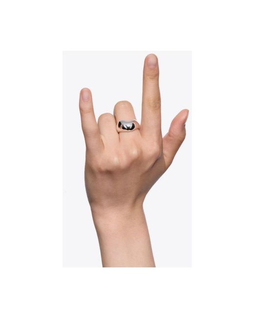 Maria Black White Tryvann Ring