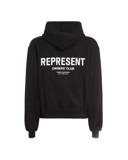 Zip-Throughs Represent de hombre de color Black