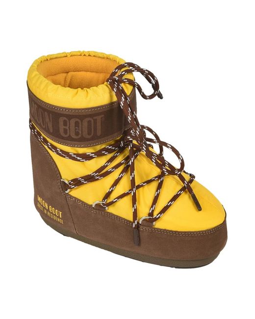 Moon Boot Yellow Winter Boots