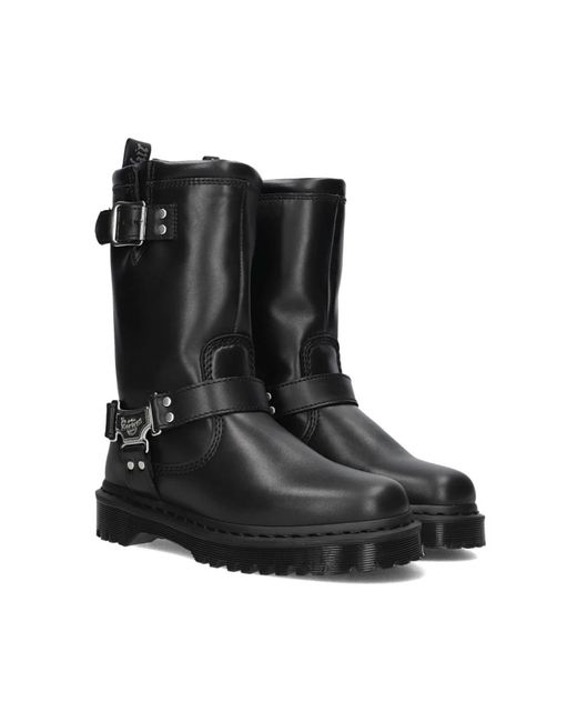 Dr. Martens Black High Boots