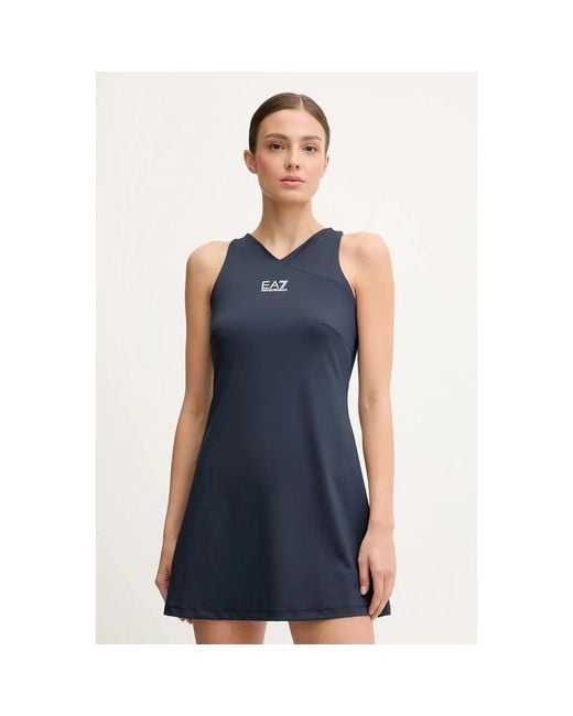 Short Dresses EA7 de color Blue