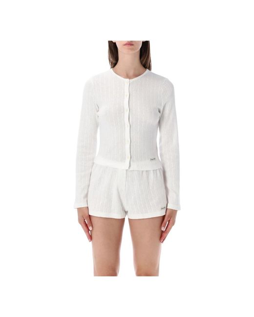 Sporty & Rich White Pyjamas