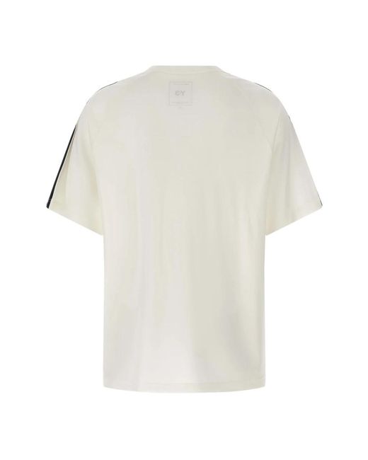 Y-3 White T-Shirts for men