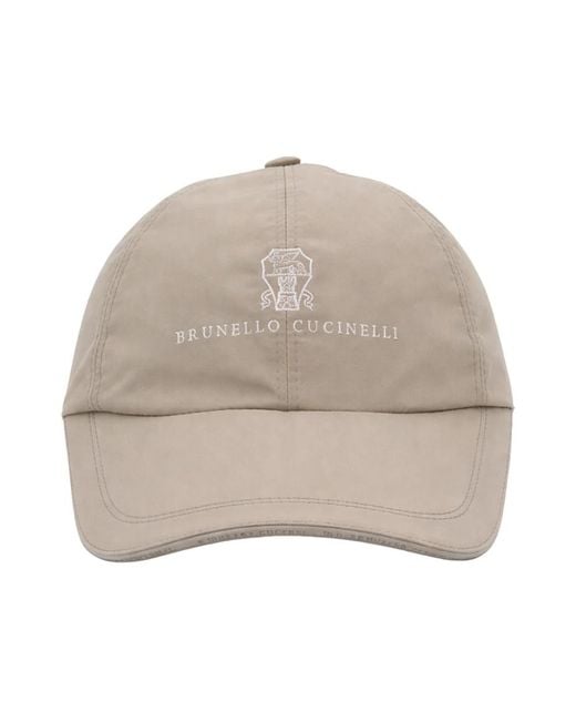 Brunello Cucinelli Natural Caps