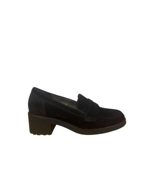 Gabor Black High Front Pump