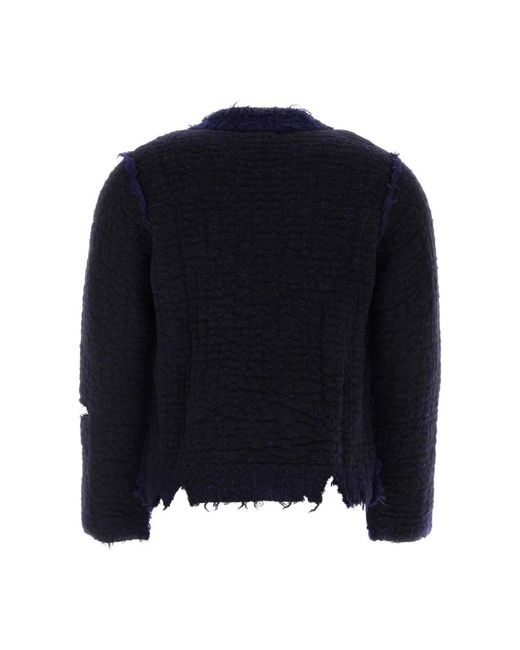 NAMACHEKO Blue Round-Neck Knitwear for men