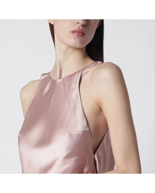 ANDAMANE Pink Short Dresses