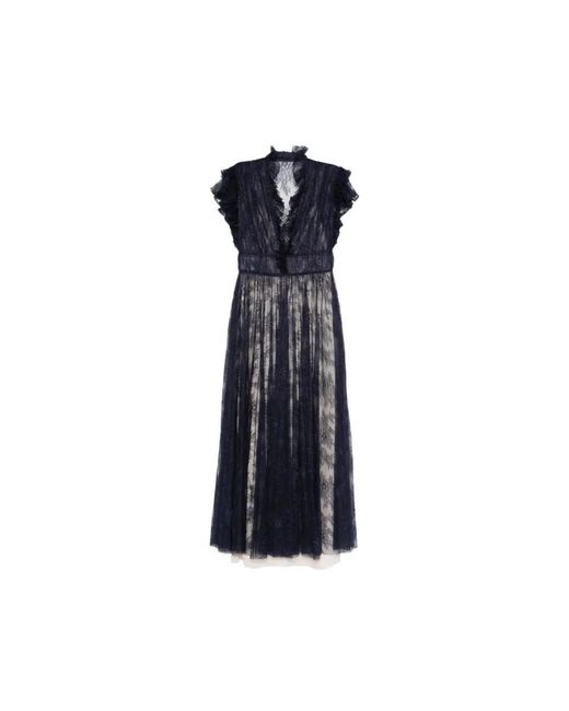 Alberta Ferretti Blue Maxi Dresses