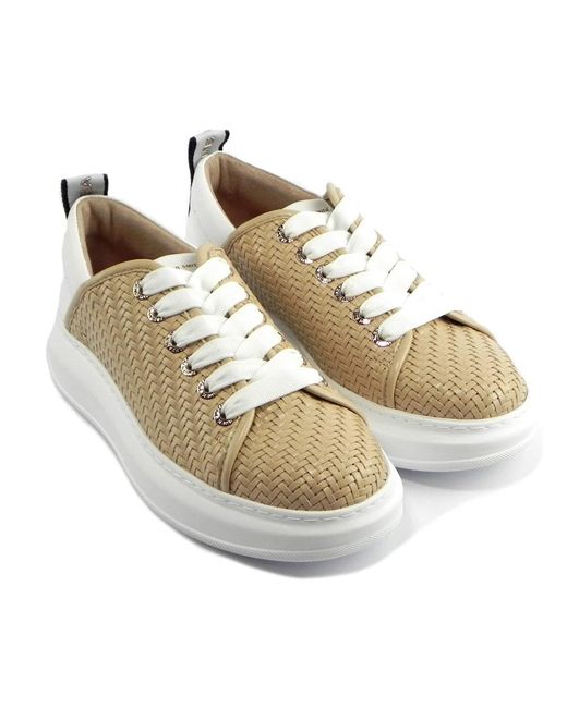 Alexander Smith Natural Sneakers