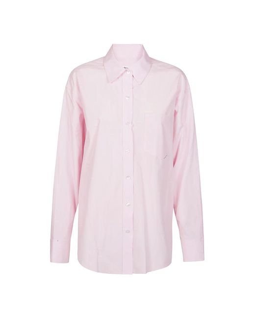 T By Alexander Wang Pink Shirts