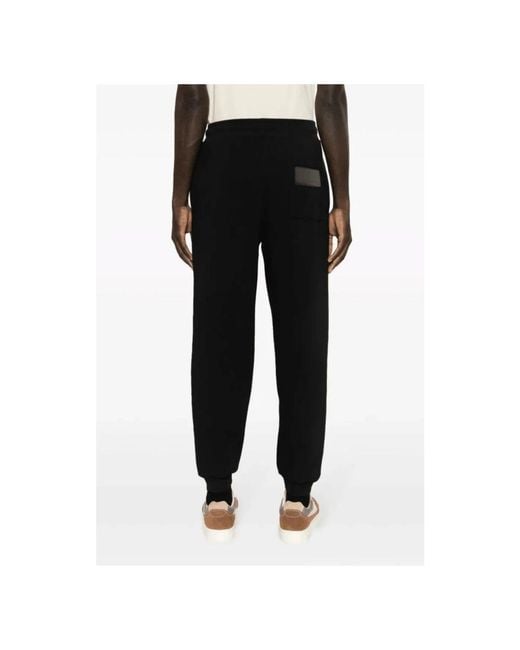 AMI Black Sweatpants for men