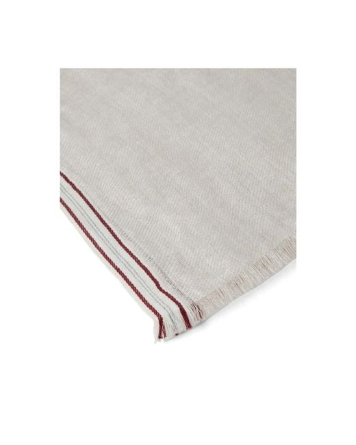Winter Scarves Brunello Cucinelli de hombre de color Natural