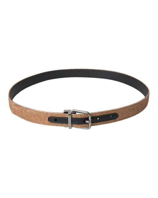 Dolce & Gabbana Black Belts for men