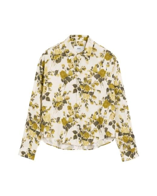 Shirts AMI de color Metallic