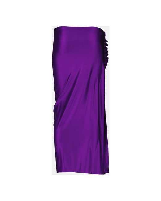 Rabanne Purple Maxi Skirts
