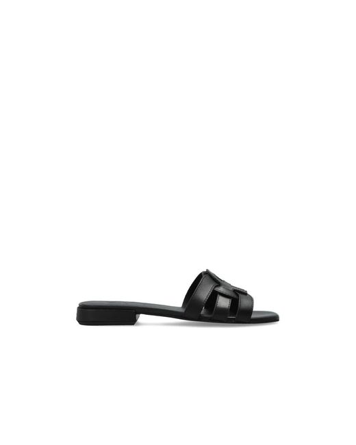 Furla Black Summer Slides