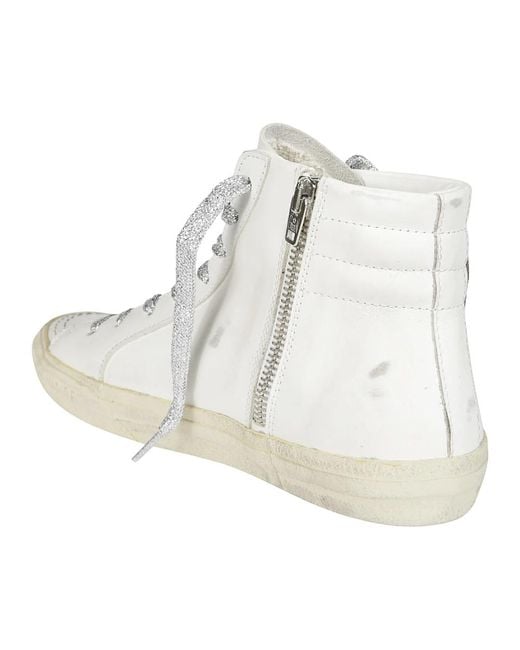 Golden Goose Deluxe Brand Metallic Sneakers