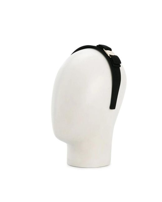 Ferragamo Black Hair Accessories