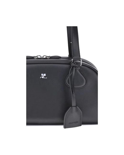 Courreges Black Shoulder Bags
