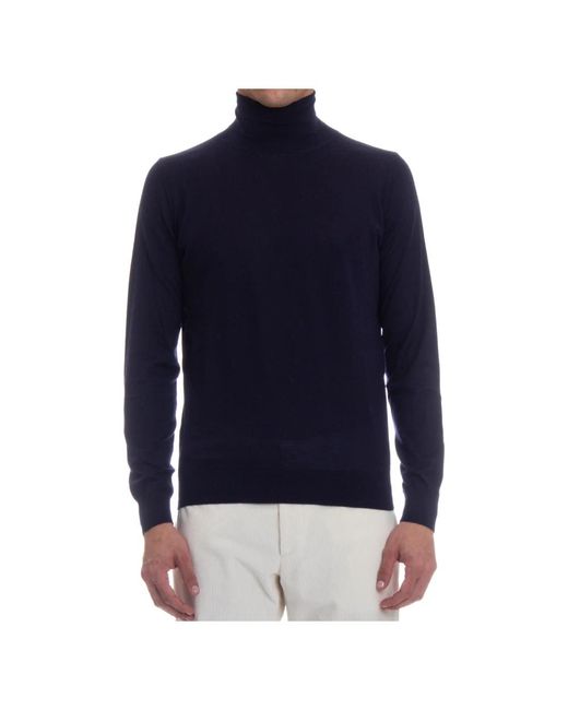 Colombo Blue Cashmere Knitwear for men