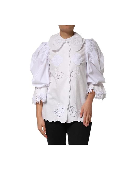 Dolce & Gabbana White Blouses