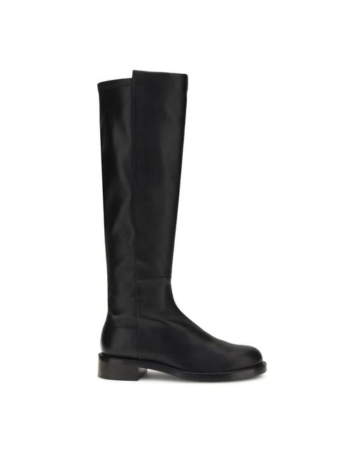 High Boots di Stuart Weitzman in Black