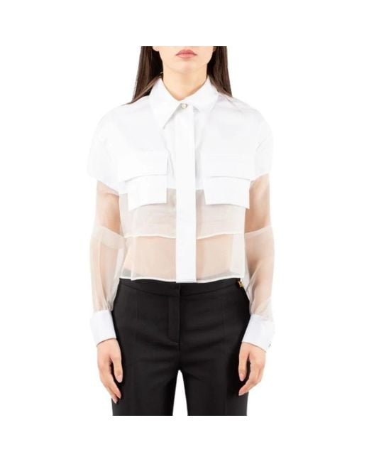 Elisabetta Franchi White Shirts