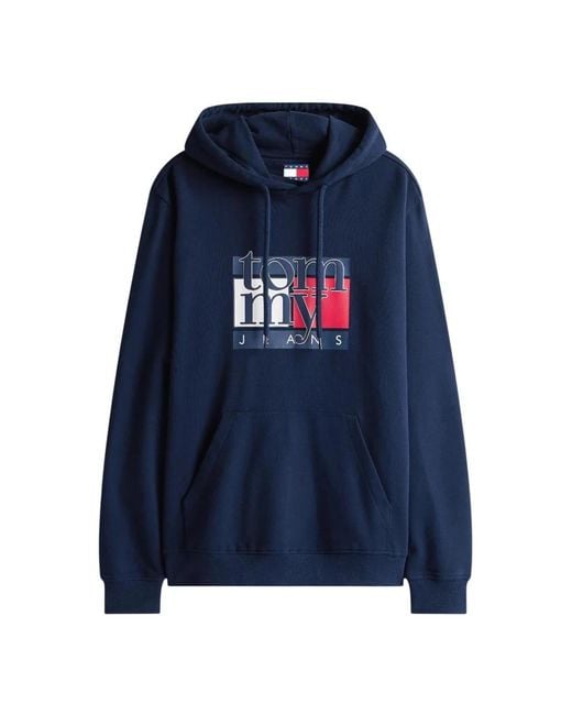Tommy Hilfiger Blue Hoodies for men
