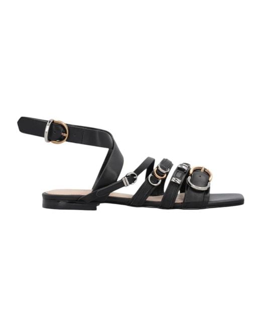 サンダル・ミュール PINKO Marli 08 leather sandals Nero Marli 08 leather sandals PINKO - Nugnes1920