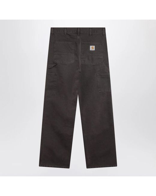 Carhartt Gray Straight Jeans for men