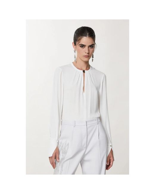 Patrizia Pepe White Blouses
