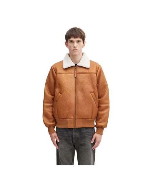 Alpha Industries B-15 Modified Bomberjack in het Brown voor heren